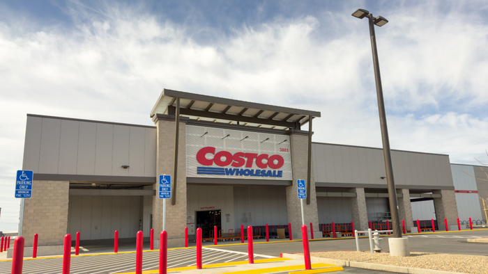 The Exterior of a Costco Warehouse