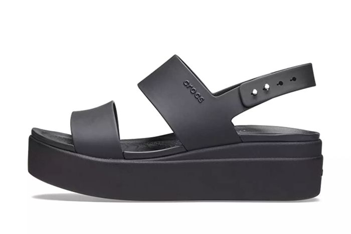 Amazon Crocs Women's Brooklyn Low Wedges Sandal