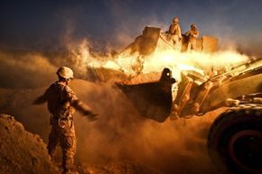 Marine Corps combat engineers play a crucial role in military operations, using their skills in construction and demolition to help ensure mission success.