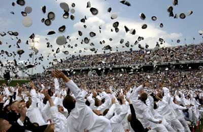 The day of graduation marks the end of training and the beginning of a new chapter in a recruit's career.