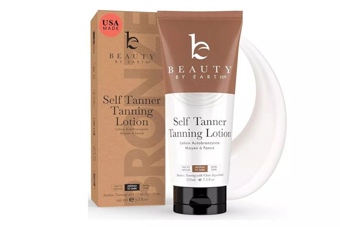 Beauty by Earth Medium to Dark Self Tanner