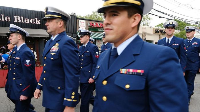 The U.S. Coast Guard in the Memorial Day Parade