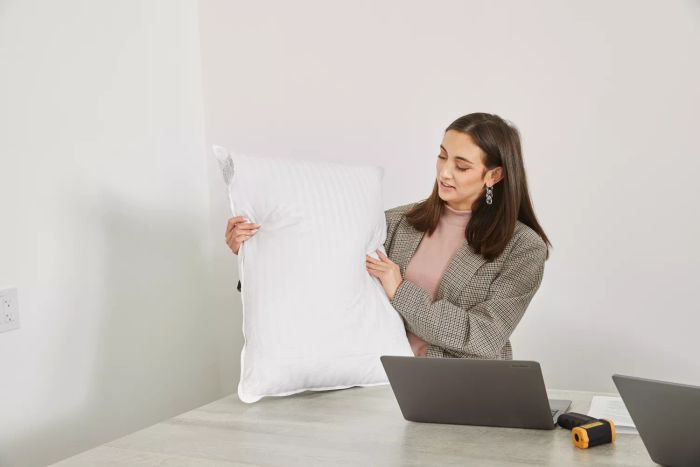 Beckham Hotel Collection Bed Pillows, Set of 2