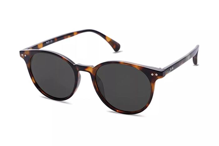 SOJOS Small Round Classic Polarized Sunglasses