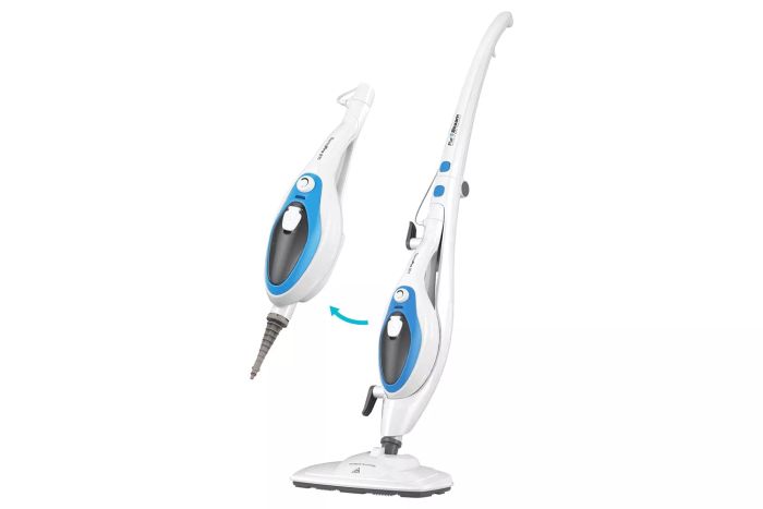Amazon offers the PurSteam 10-in-1 Steam Mop.