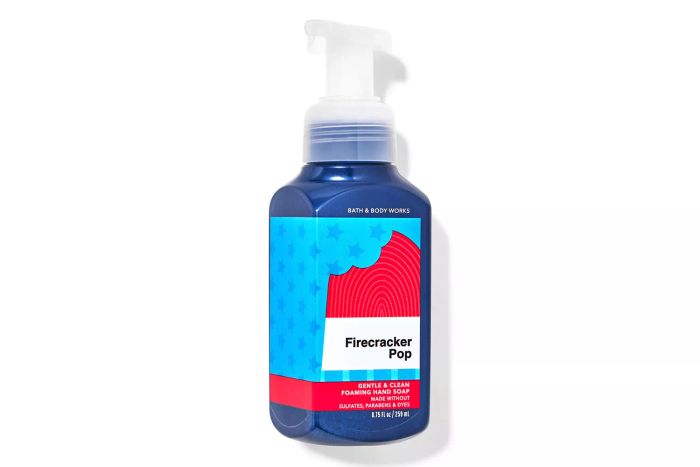Bath & Body Works Firecracker Pop Gentle & Clean Foaming Hand Soap