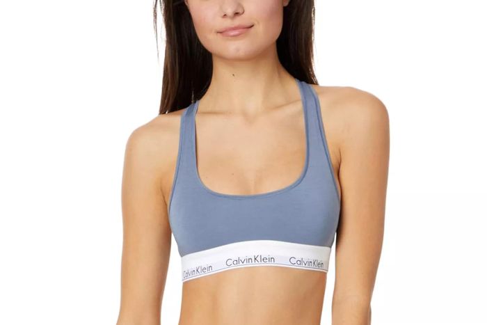 Calvin Klein Women's Modern Cotton Unlined Wireless Bralette from Amazon