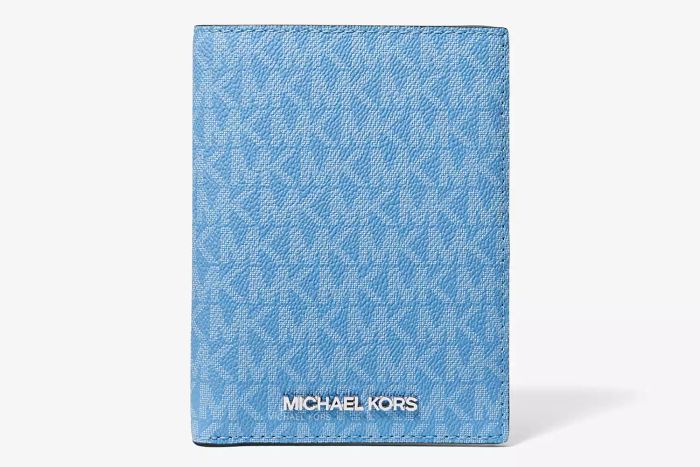 Jet Set Travel Signature Logo Passport Wallet