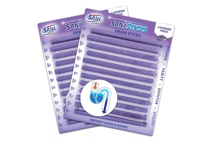 SANI 360° Sani Sticks Drain Cleaner and Deodorizer