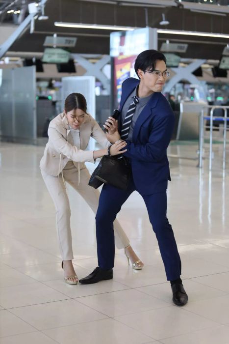 เกรซจับคู่กับโอ๊ตครั้งแรก ในละคร 