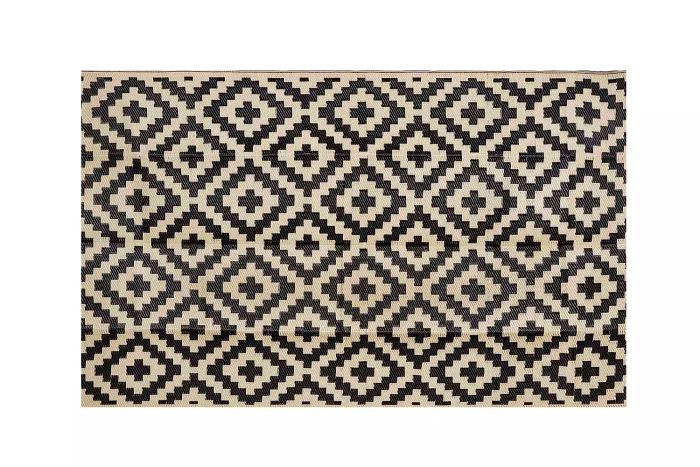 Amazon Prime Day SAND MINE Reversible Mats, Plastic Straw Rug, Modern Area Rug