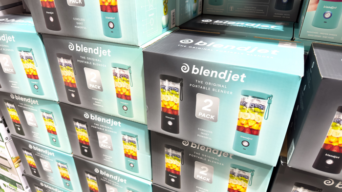BlendJet blenders packaged in their original boxes