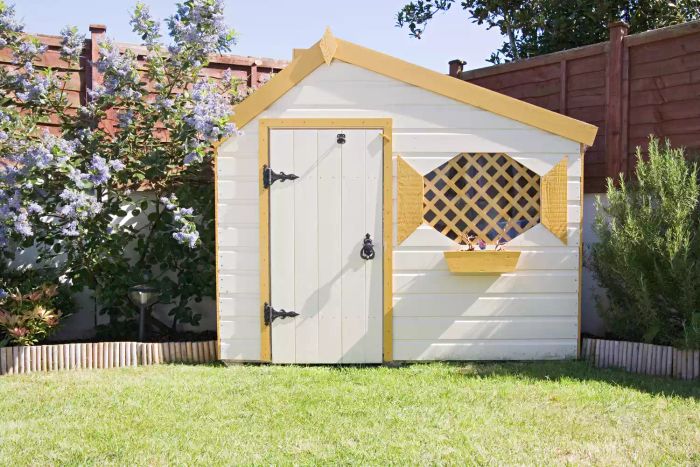 Outdoor Shed in Your Backyard