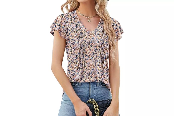 LOMON Womens Top