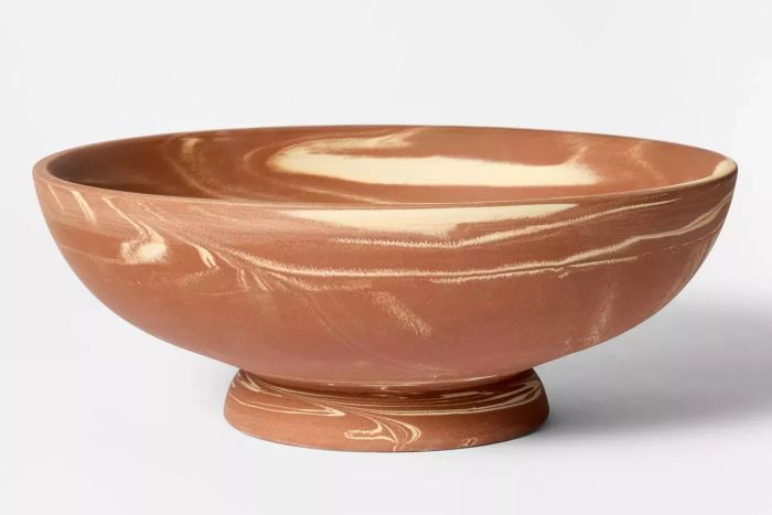 Threshold's Marbled Ceramic Decorative Bowl Designed by Studio McGee