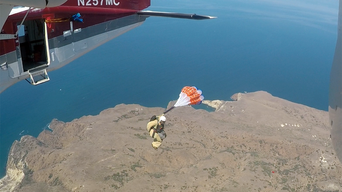 paratrooper firefighters