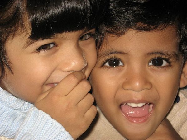 Boy And Girl From Mauritius