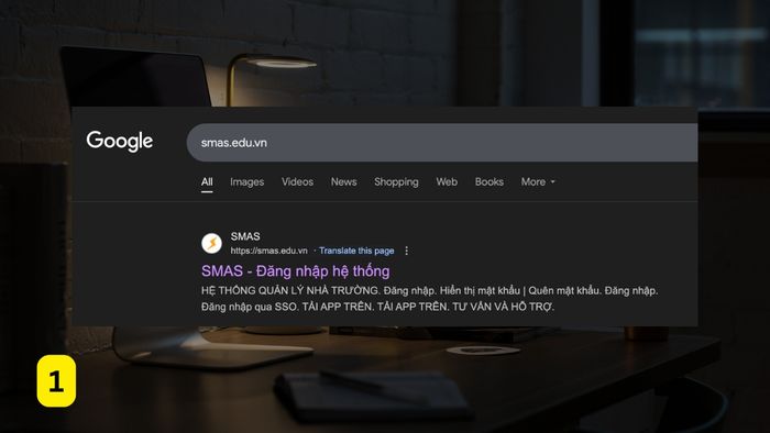 smas phụ huynh đăng nhập