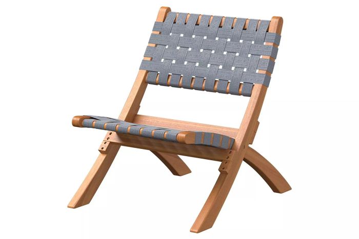Patio Sense 63637 Sava Indoor Outdoor Folding Chair