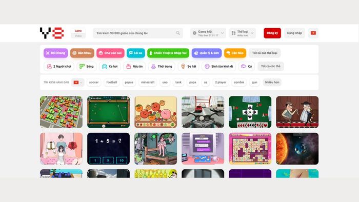 Website chơi game miễn phí