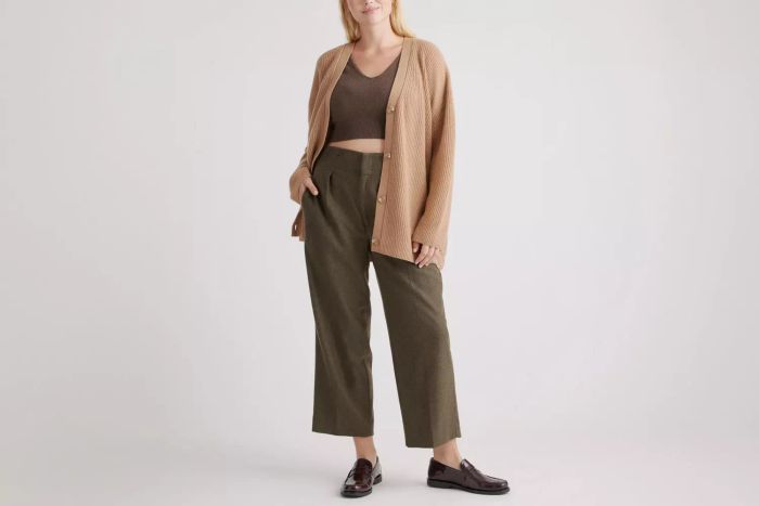 Mongolian Cashmere Oversized Boyfriend Cardigan Sweater