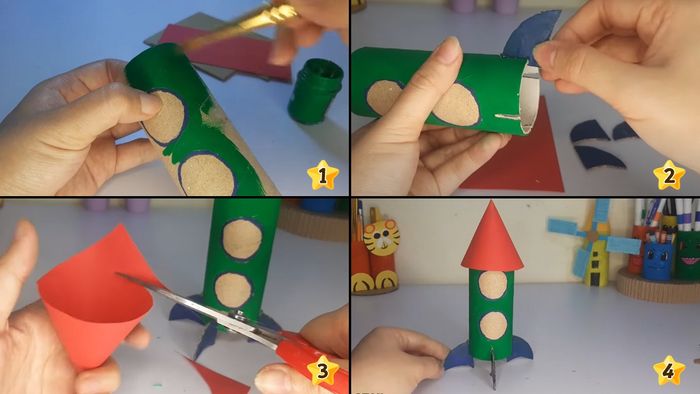 tạo sản phẩm STEM từ giấy