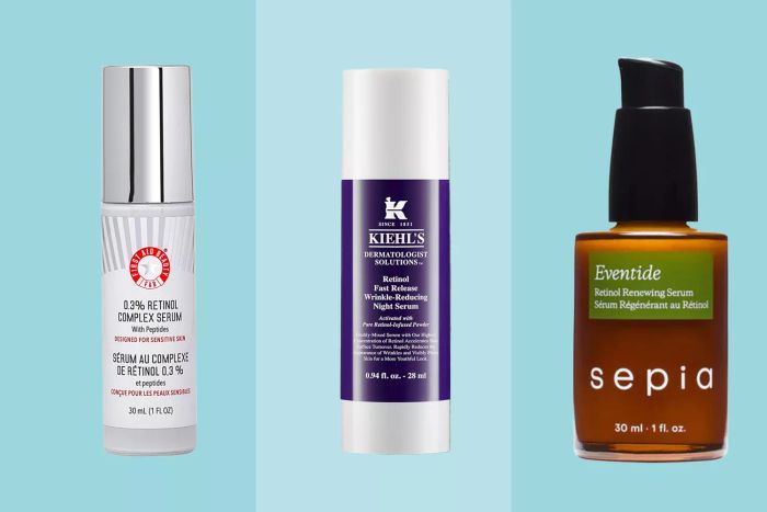 A Collection of Popular Retinol Serums