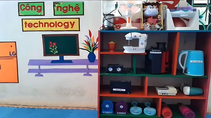 Hình ảnh trang trí góc steam
