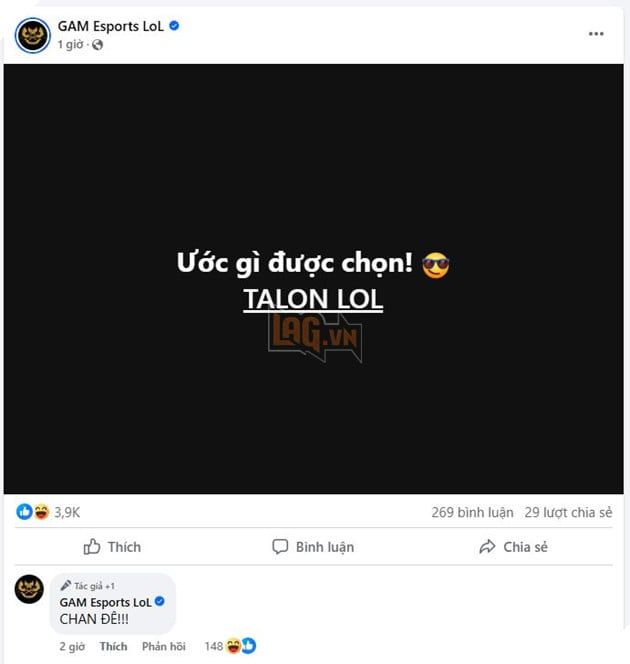 LCP 2025: GAM Đã Gửi Lời Mời Nhưng Talon Quyết Định Chọn MGN Vikings Esports Cho Lượt Đấu Thứ Hai Vòng Tuyển Chọn 3