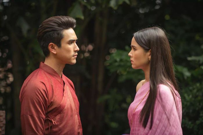 ณเดชน์-ญาญ่า ตามหาตัวฆาตกร สืบสวนจากลายผ้า เพื่อคลี่คลายคดีฆาตกรรมในเรื่อง 