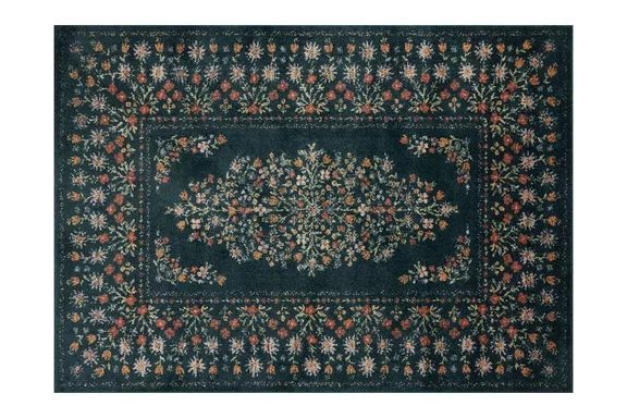 Rugs Direct Laurel Eleanor Navy Area Rug