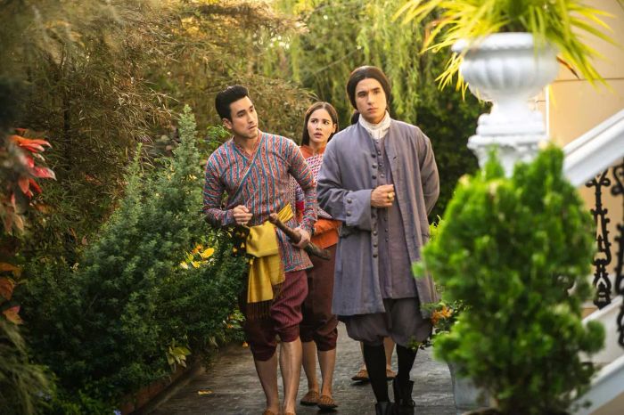 ณเดชน์-ญาญ่า ตามหาตัวฆาตกร สืบสวนจากลายผ้า เพื่อคลี่คลายคดีฆาตกรรมในเรื่อง 