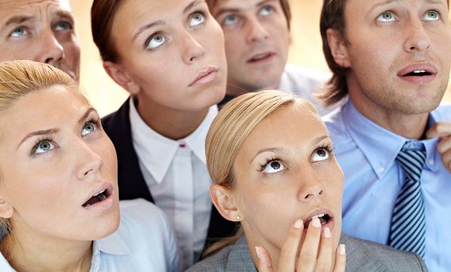 Confused people