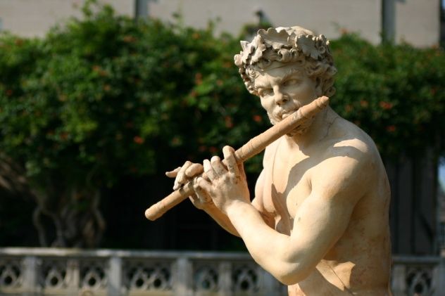 Flute Statue