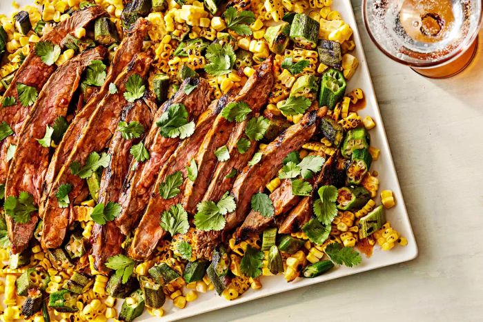 grilled-chipotle-steak-with-okra-and-corn-023DIN-flank-steak-recipes
