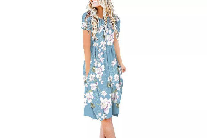 Amazon DB MOON Women's Casual Short Sleeve Dresses