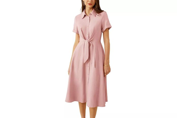 Amazon GRACE KARIN Women's Linen Dresses