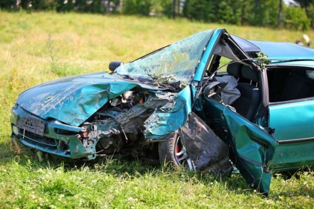 Rural Car Crash