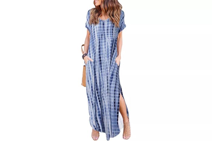 Amazon HUSKARY Women's Summer Maxi Dress