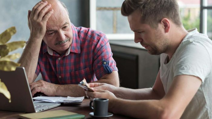 What poor financial habits did you have to let go of from your parents' teachings?