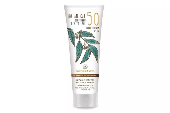 Australian Gold Botanical SPF 50 Tinted Sunscreen