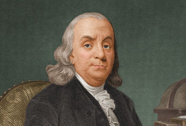 Portrait of Benjamin Franklin
