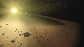The primary asteroid belt