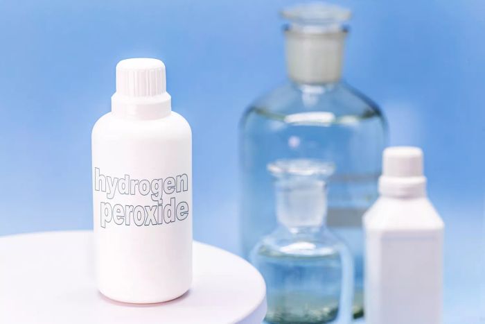 hydrogen peroxide bottle