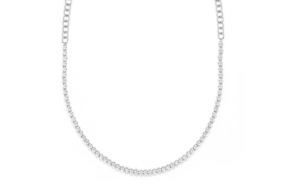 Meira T Diamond Tennis Necklace