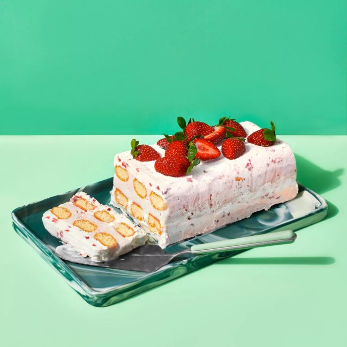 Strawberry Trifle with a Frozen Twist