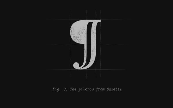 Gazette Pilcrow