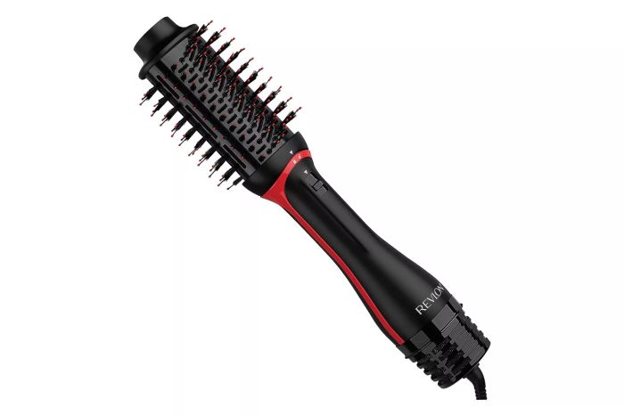 The REVLON One-Step Volumizer PLUS 2.0 Hair Dryer and Hot Air Brush delivers salon-quality results with less effort, making it a must-have for quick and easy styling.