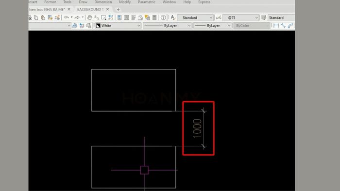 Lệnh sao chép chia đều trong CAD