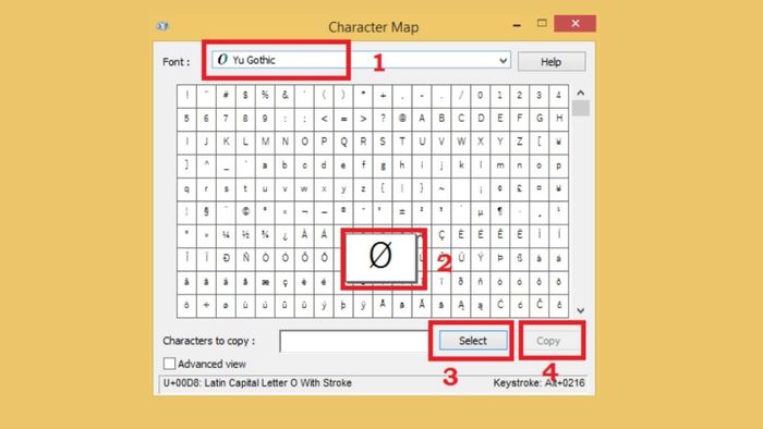 ký hiệu phi trong AutoCAD